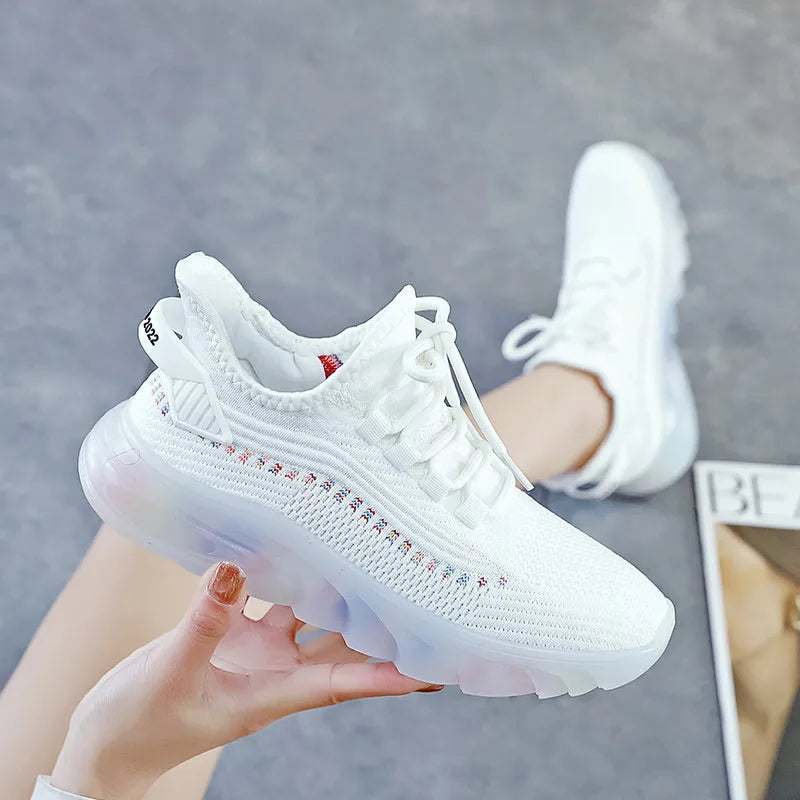 Chaussures de sport en maille pour femmes