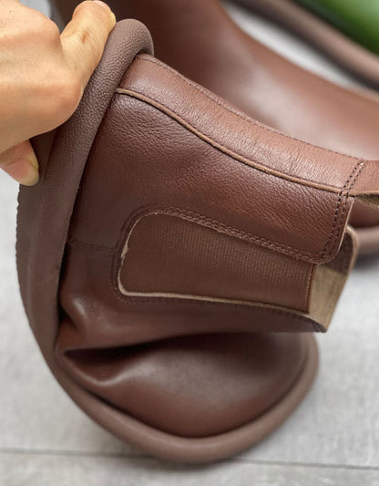 Bottes d'été orthopédiques, confortables et élégantes
