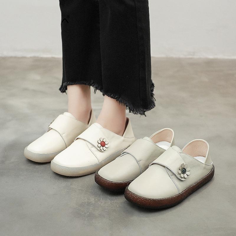 Chaussures décontractées de couleur unie pour femmes
