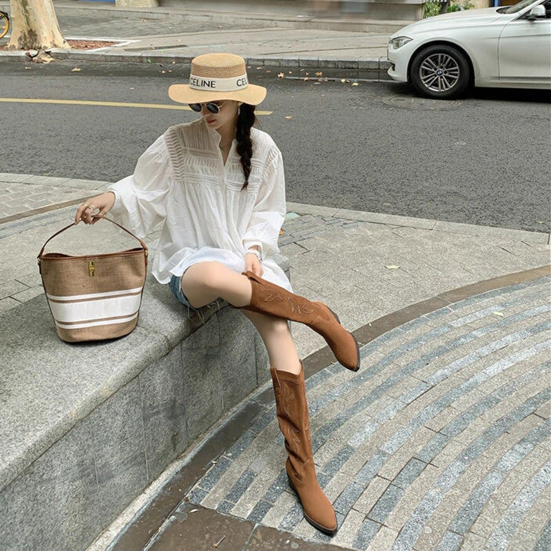 Bottes d'été orthopédiques confortables et à la mode
