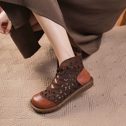 Bottes d'été orthopédiques, confortables et tendance