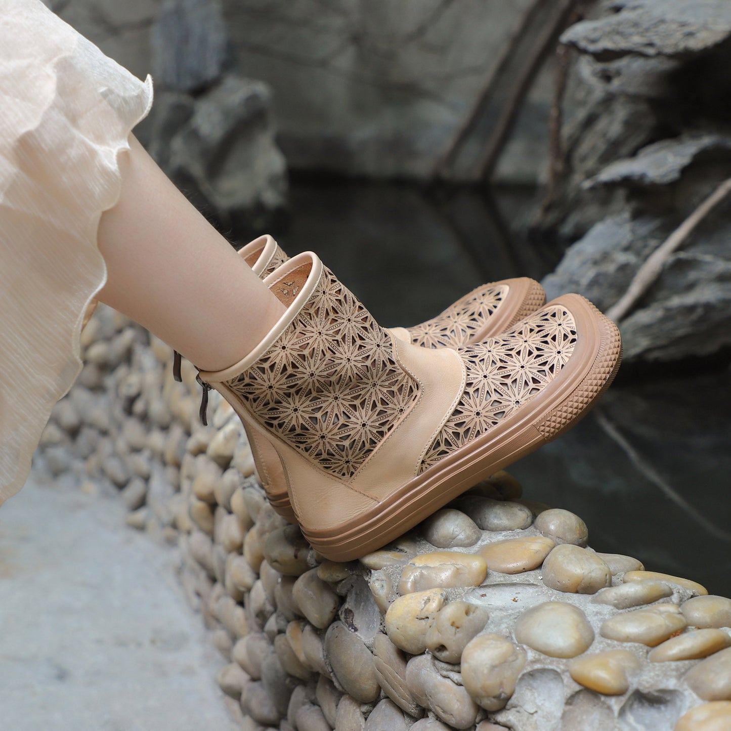 Bottes d'été orthopédiques confortables et élégantes