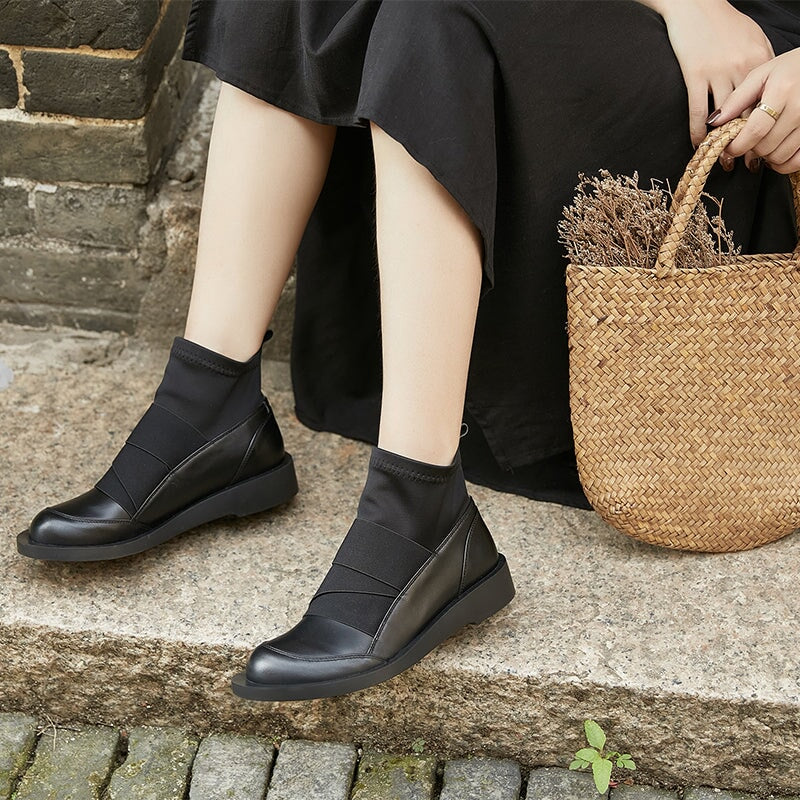 Bottes d'été orthopédiques élégantes et confortables