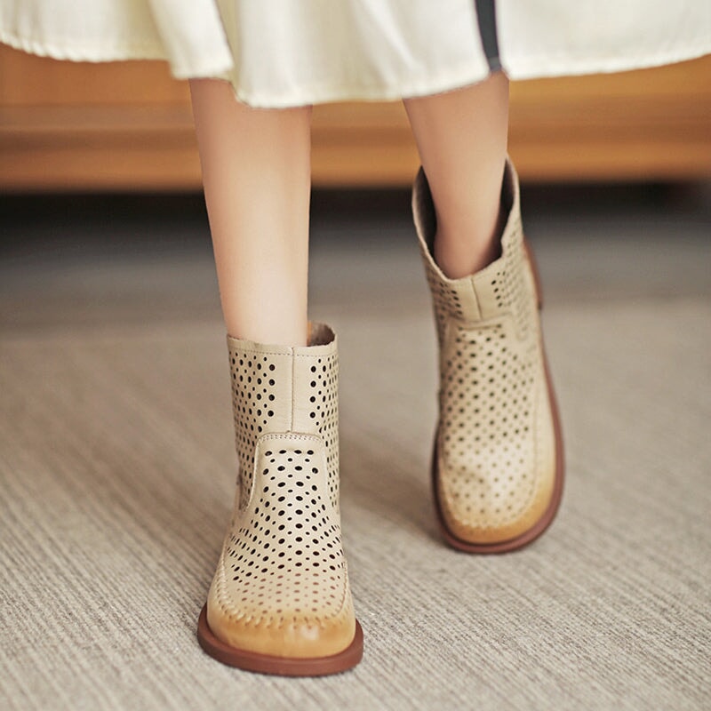 Bottes d'été orthopédiques confortables et sur mesure