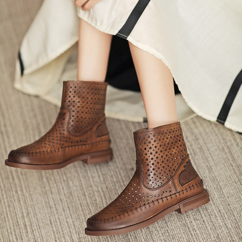 Bottes d'été orthopédiques confortables et sur mesure