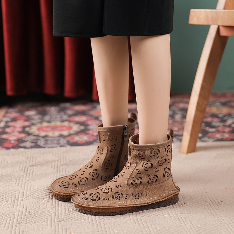 Bottes d'été orthopédiques élégantes et confortables