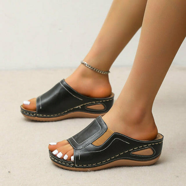 Chaussures d'été orthopédiques confortables et sur mesure