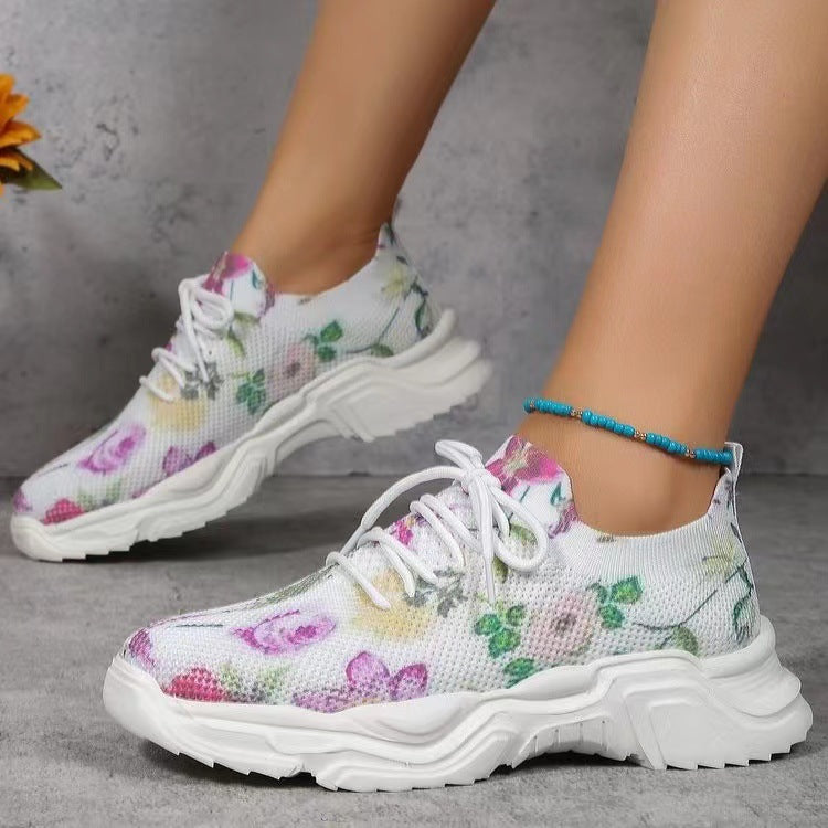 Chaussures de course Flyknit imprimées en 3D
