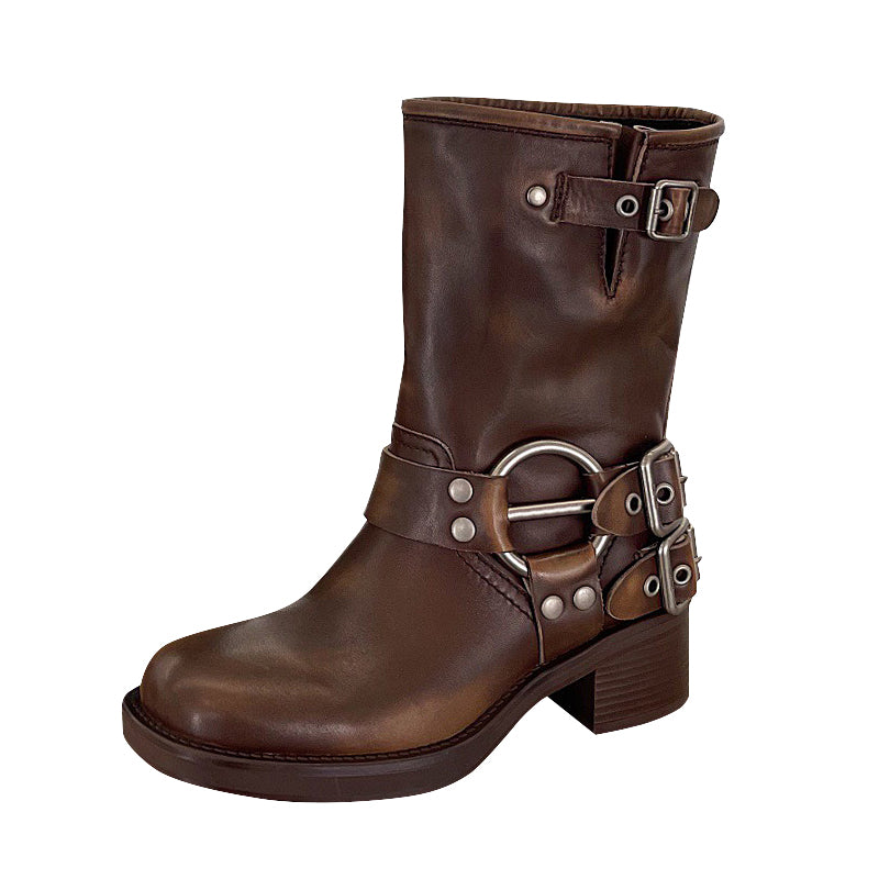 Bottes d'été élégantes et détaillées, offrant un bon soutien