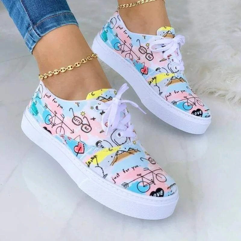Chaussures en toile à la mode du printemps pour femmes