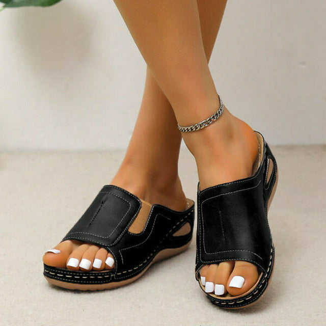 Chaussures d'été orthopédiques confortables et sur mesure