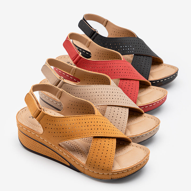 Sandales d'été élégantes et confortables
