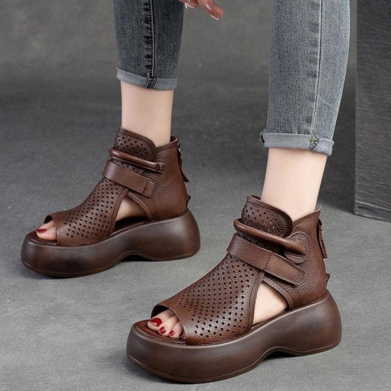Sandales en cuir de haute qualité