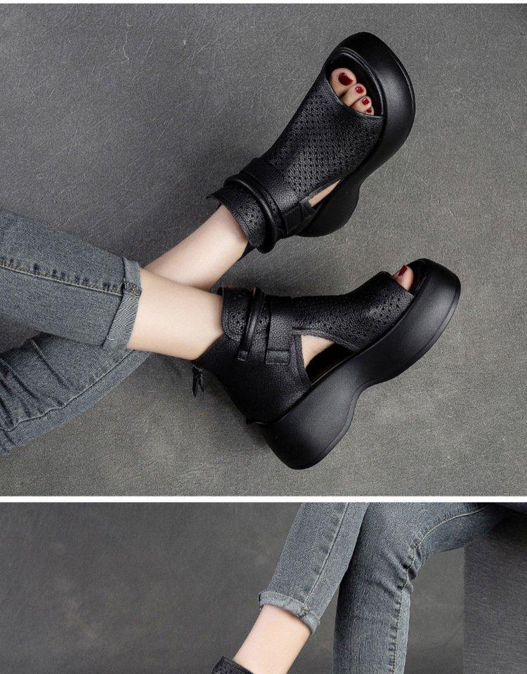 Sandales en cuir de haute qualité