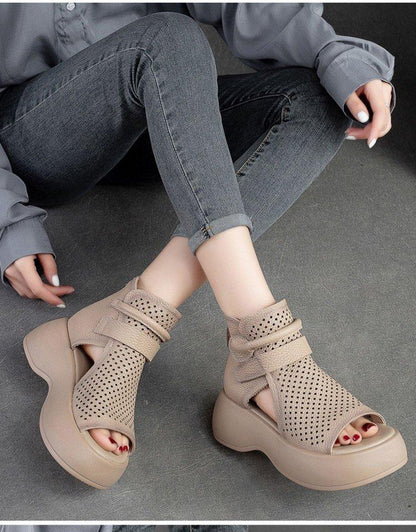 Sandales en cuir de haute qualité