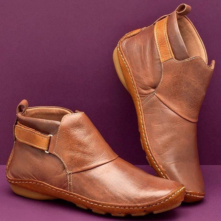 Bottines plates pour femmes