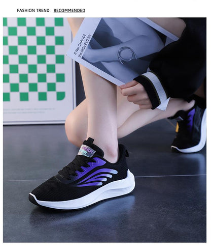 Chaussures de sport légères et respirantes en maille à coussin d'air