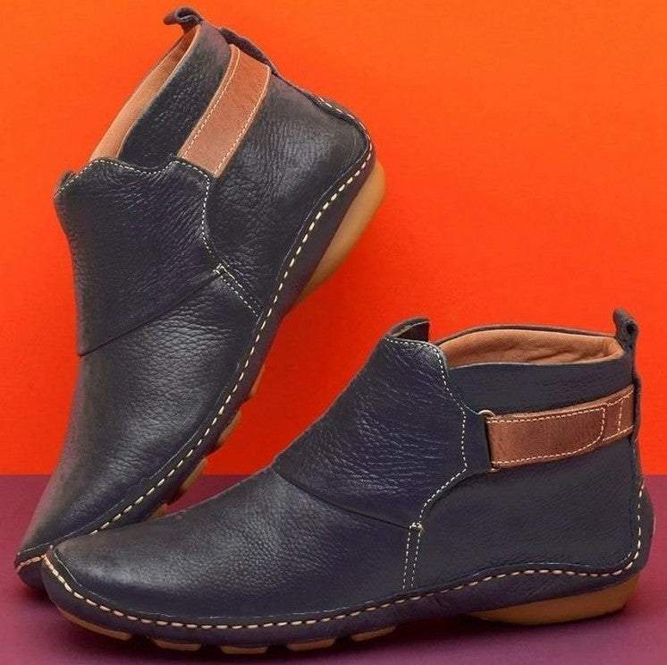Bottines plates pour femmes