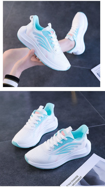 Chaussures de sport légères et respirantes en maille à coussin d'air