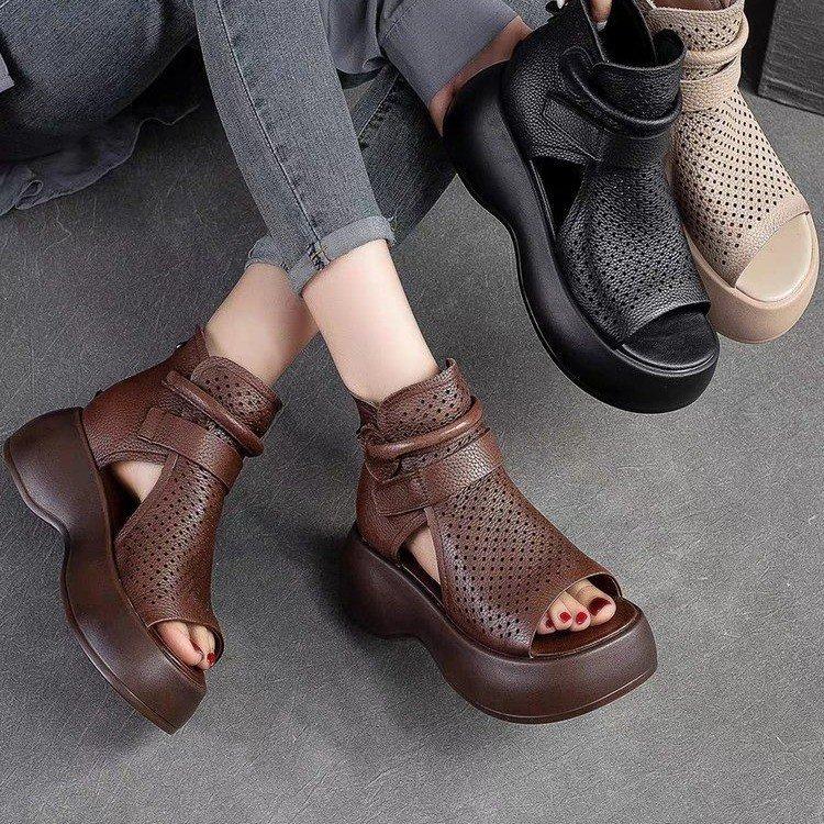 Sandales en cuir de haute qualité
