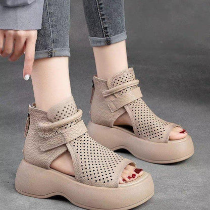Sandales en cuir de haute qualité