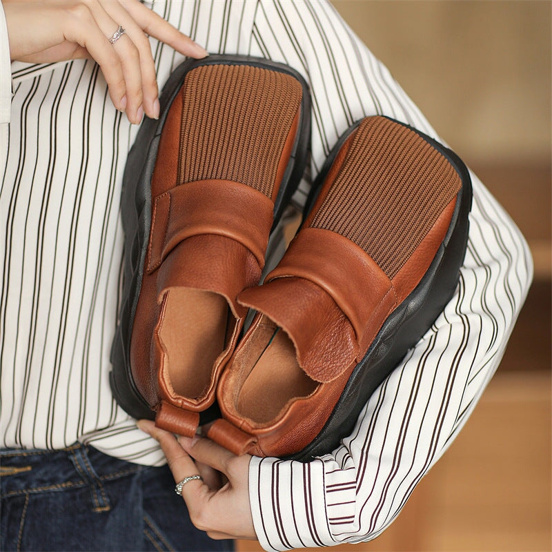 Chaussures d'été souples, élégantes et détaillées