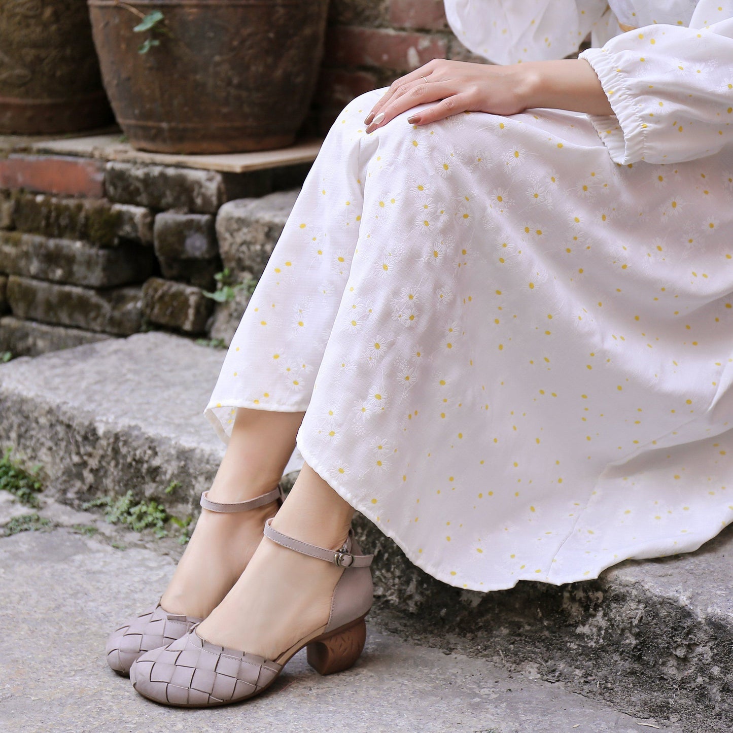 Chaussures d'été orthopédiques, souples et confortables