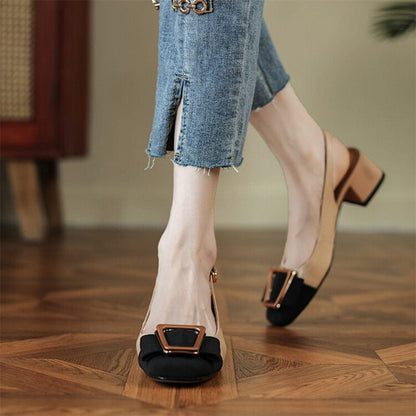 Chaussures d'été souples, élégantes et détaillées