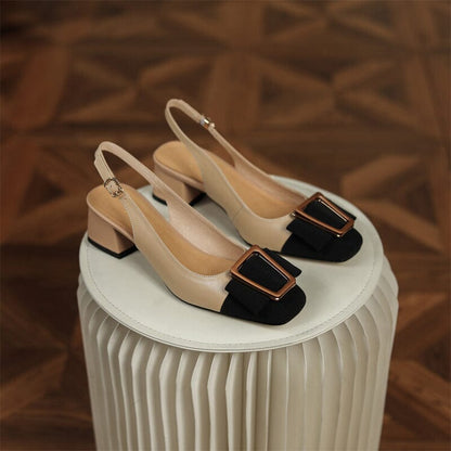 Chaussures d'été souples, élégantes et détaillées