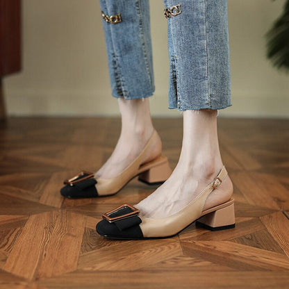 Chaussures d'été souples, élégantes et détaillées