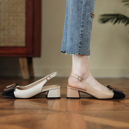 Chaussures d'été souples, élégantes et détaillées
