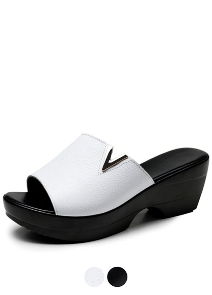 Sandales à talon moyen pour femmes