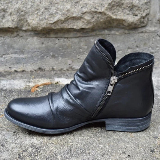 Bottes orthopédiques pour femmes avec fermeture éclair