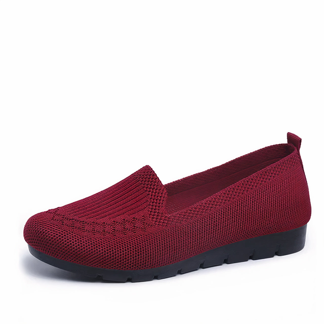 Chaussures de course à pied de route minimaliste noires pour dames