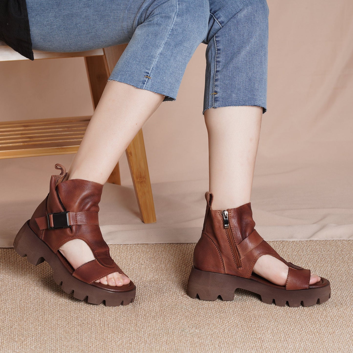 Sandales d'été orthopédiques confortables et élégantes