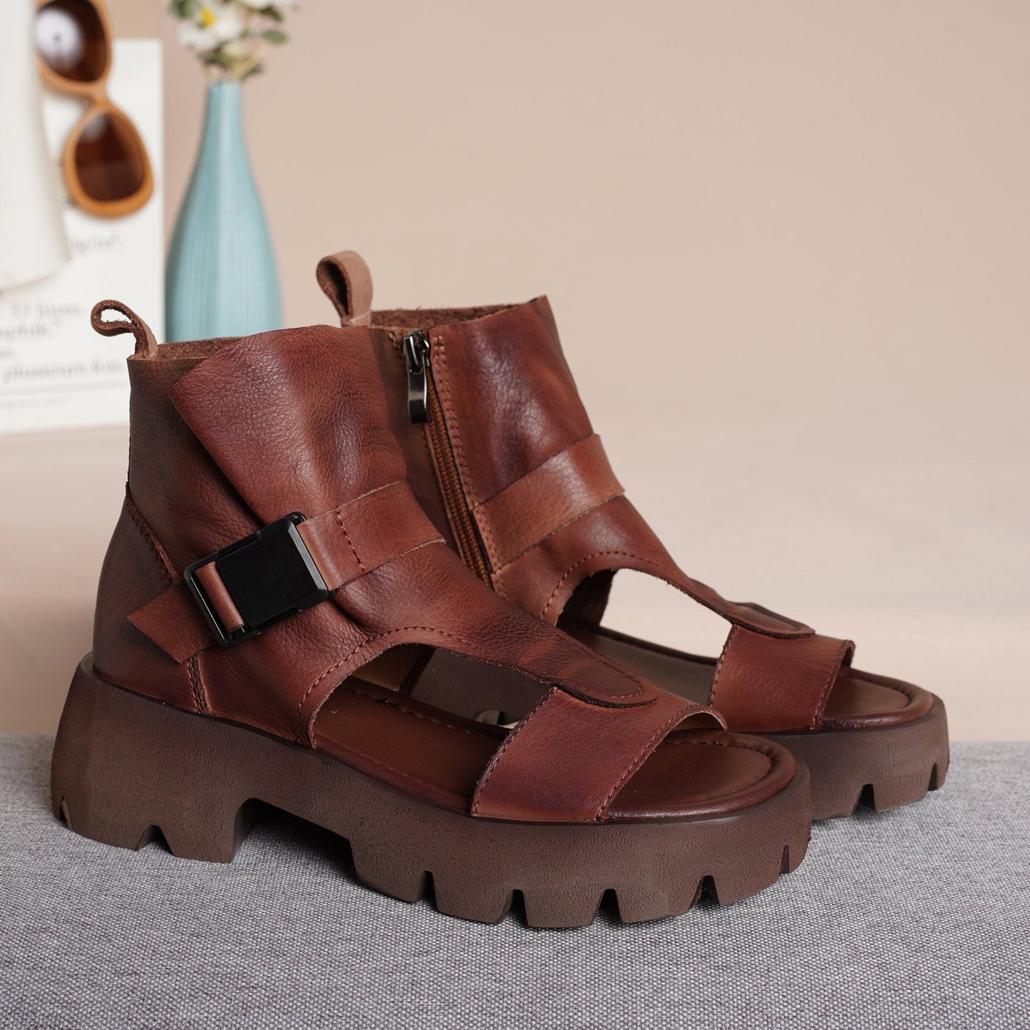 Sandales d'été orthopédiques confortables et élégantes
