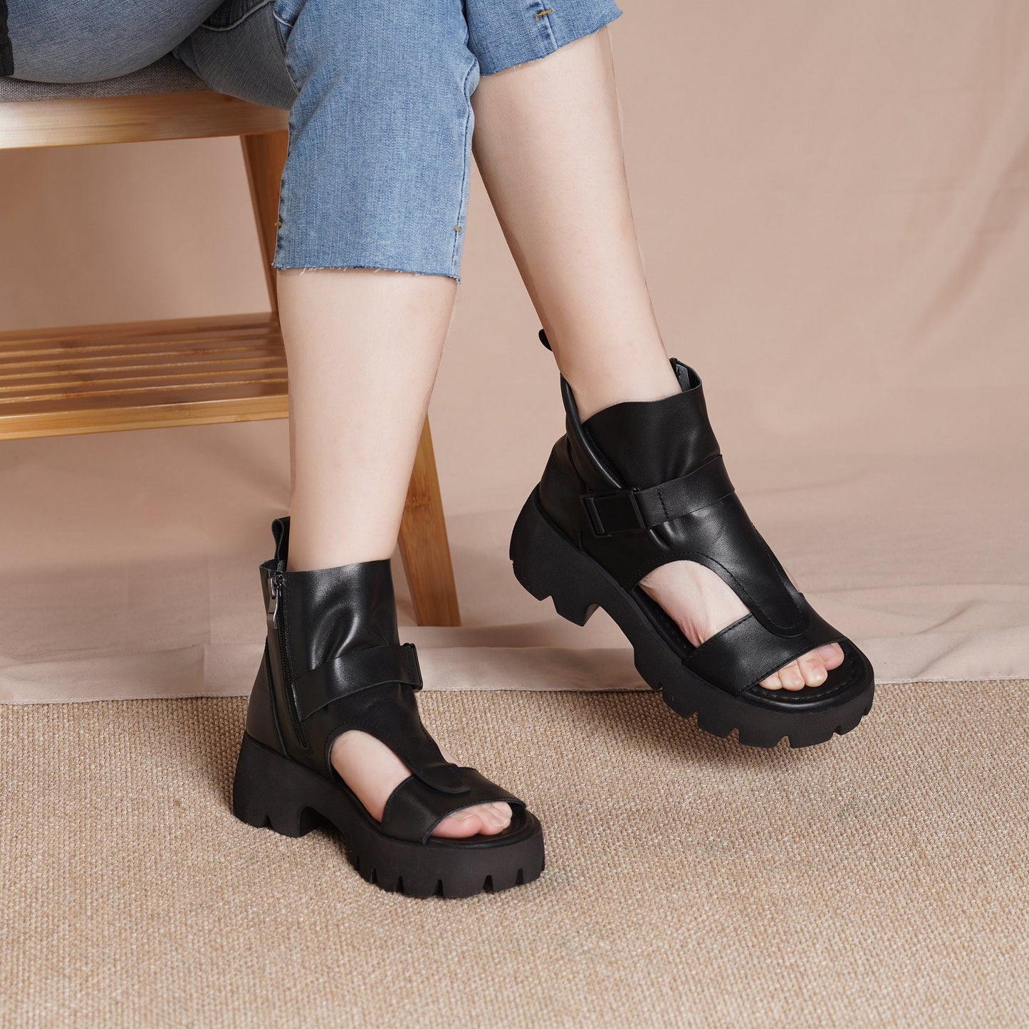 Sandales d'été orthopédiques confortables et élégantes