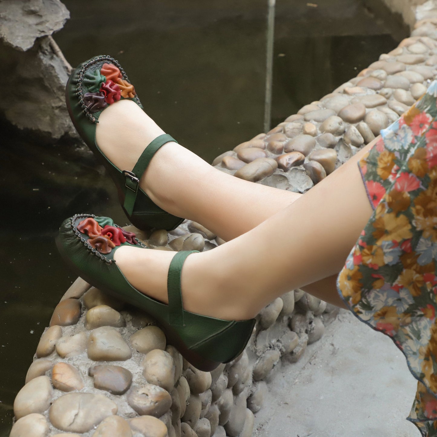 Chaussures orthopédiques d'été confortables et à la mode