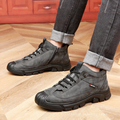 Chaussures en cuir véritable pour hommes