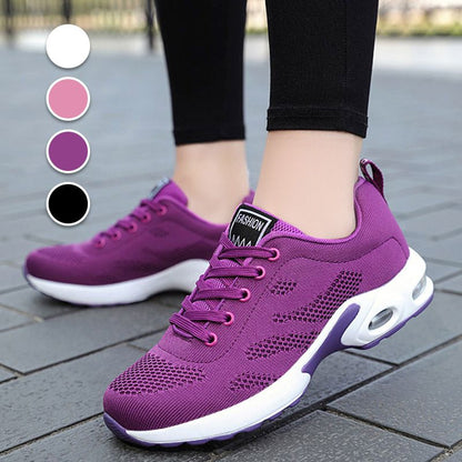 Chaussures de course en maille respirante pour femmes