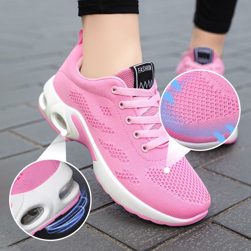 Chaussures de course en maille respirante pour femmes