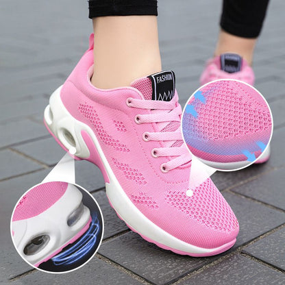 Chaussures de course en maille respirante pour femmes