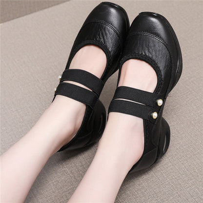 Chaussures à semelles compensées pour femmes