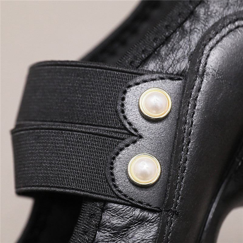 Chaussures à semelles compensées pour femmes