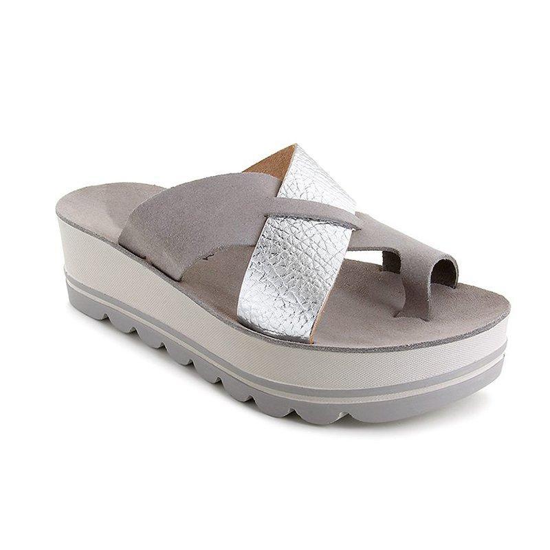 Sandales orthopédiques en cuir pour femmes