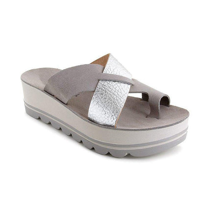 Sandales orthopédiques en cuir pour femmes