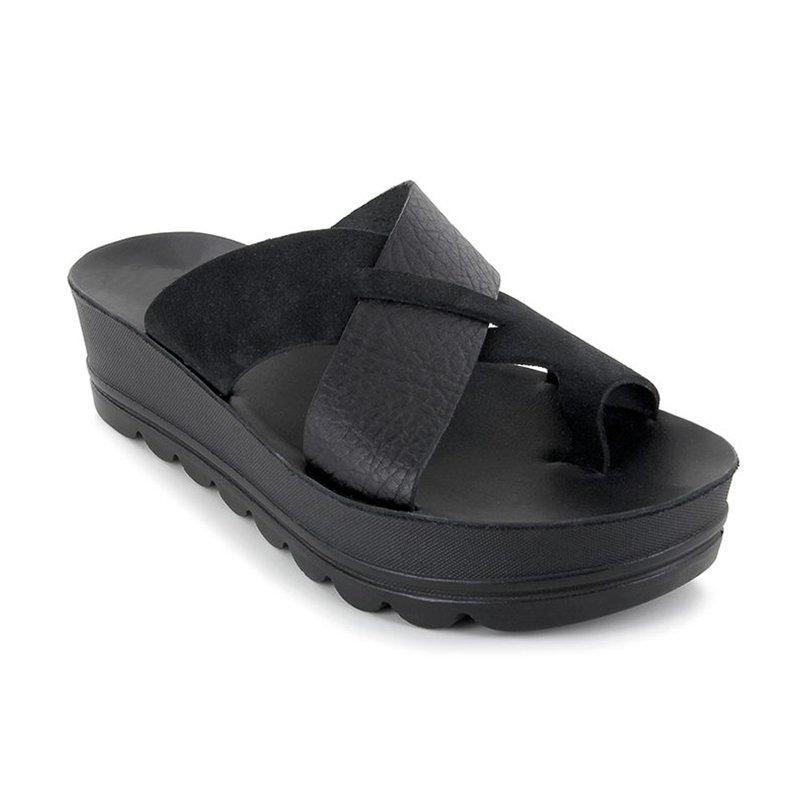 Sandales orthopédiques en cuir pour femmes