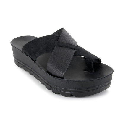 Sandales orthopédiques en cuir pour femmes